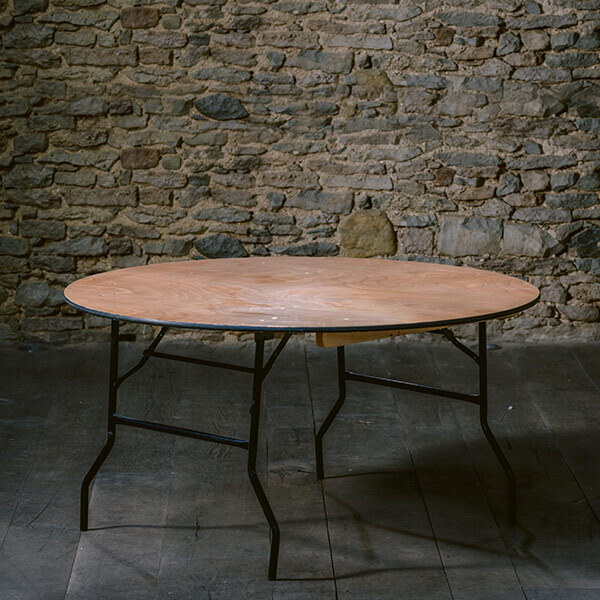 Round Banquet Table 5ft