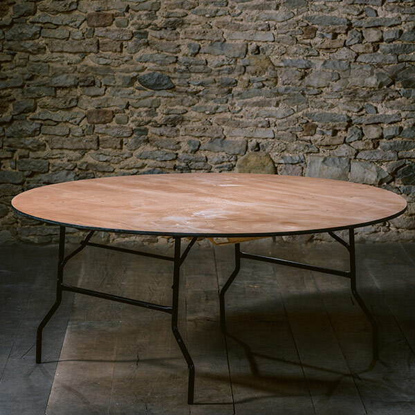 Round Banquet Table 6ft
